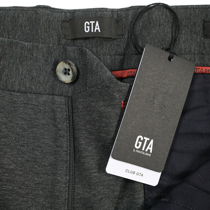 GTA “GIORGIO TECH” ナイロン混コットン スリムフィットイージーパンツ ダークグレー 48 | GUARDAROBA MILANO OFFICIAL STORE