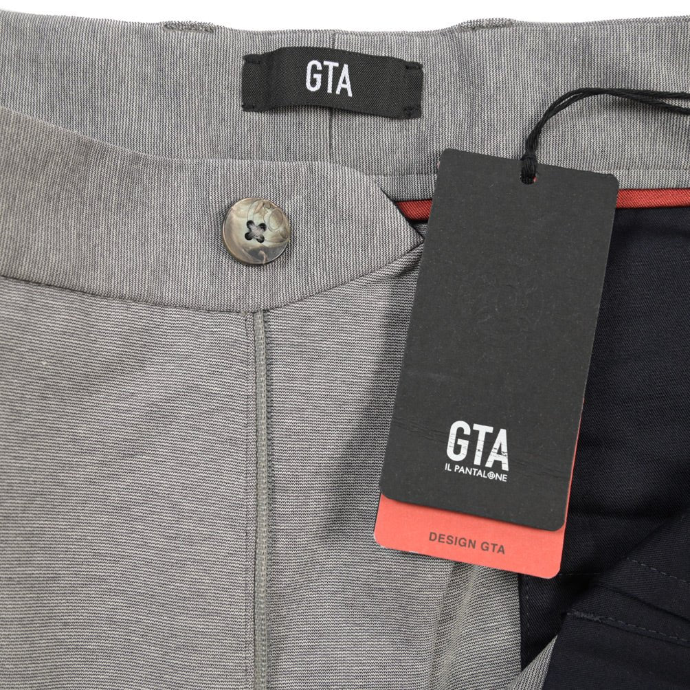 GTA “GIORGIO TECH” ナイロン混コットン スリムフィットイージーパンツ グレー 46 | GUARDAROBA MILANO OFFICIAL STORE