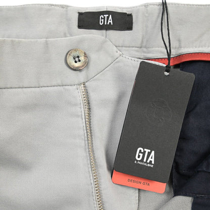 GTA “GIORGIO TECH” ストレッチコットン スリムフィットイージーパンツ グレー 46 | GUARDAROBA MILANO OFFICIAL STORE