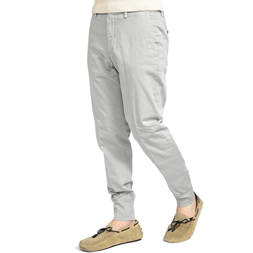 GTA “GIORGIO TECH” ストレッチコットン スリムフィットイージーパンツ グレー 46 | GUARDAROBA MILANO OFFICIAL STORE