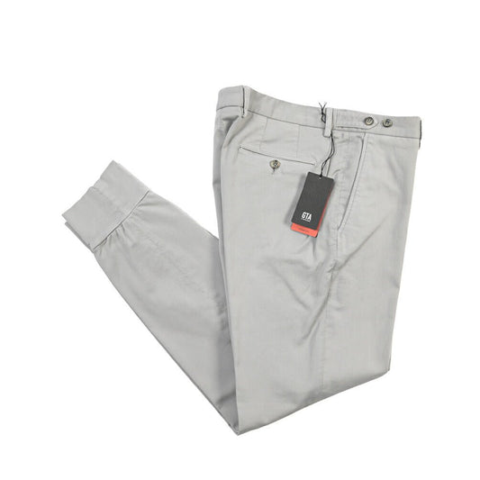 GTA “GIORGIO TECH” ストレッチコットン スリムフィットイージーパンツ グレー 46 | GUARDAROBA MILANO OFFICIAL STORE