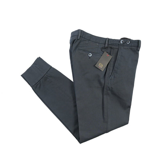 GTA “GIORGIO TECH” ストレッチコットンジャージー イージーパンツ / SLIM / メンズ ネイビー 48 | GUARDAROBA MILANO OFFICIAL STORE