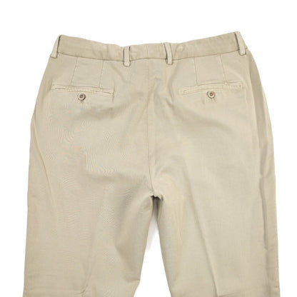 GTA “HERRICK JOG NEW” ストレッチコットン ワンタックジョガーパンツ / COMFORT / メンズ ベージュ 46 | GUARDAROBA MILANO OFFICIAL STORE