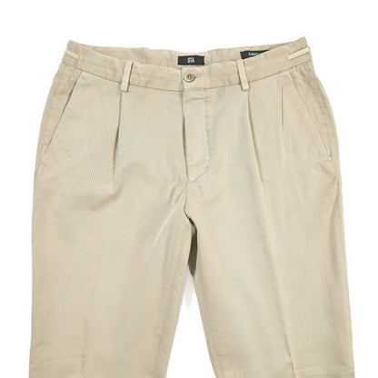 GTA “HERRICK JOG NEW” ストレッチコットン ワンタックジョガーパンツ / COMFORT / メンズ ベージュ 46 | GUARDAROBA MILANO OFFICIAL STORE