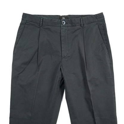 GTA “HERRICK JOG NEW” ストレッチコットン ワンタックジョガーパンツ / COMFORT / メンズ ネイビー 48 | GUARDAROBA MILANO OFFICIAL STORE