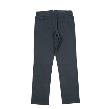 GTA “LORENZO” ストレッチコットン ノータックパンツ / COMFORT FIT ネイビー 46 | GUARDAROBA MILANO OFFICIAL STORE