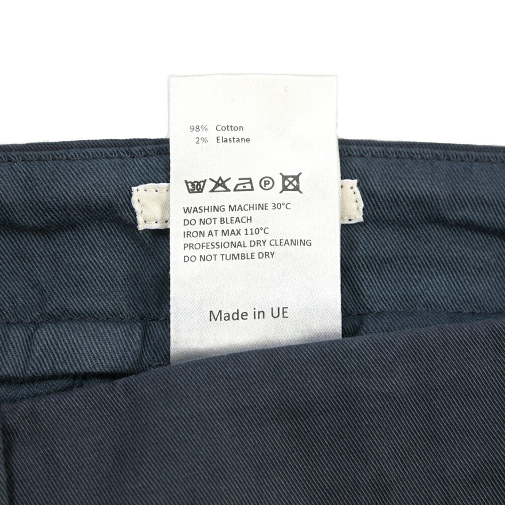 GTA “LORENZO DE” ストレッチコットン カーゴパンツ / COMFORT FIT ネイビー 50 | GUARDAROBA MILANO OFFICIAL STORE