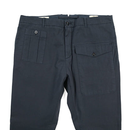 GTA “LORENZO DE” ストレッチコットン カーゴパンツ / COMFORT FIT ネイビー 50 | GUARDAROBA MILANO OFFICIAL STORE