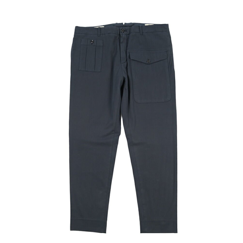 GTA “LORENZO DE” ストレッチコットン カーゴパンツ / COMFORT FIT ネイビー 50 | GUARDAROBA MILANO OFFICIAL STORE