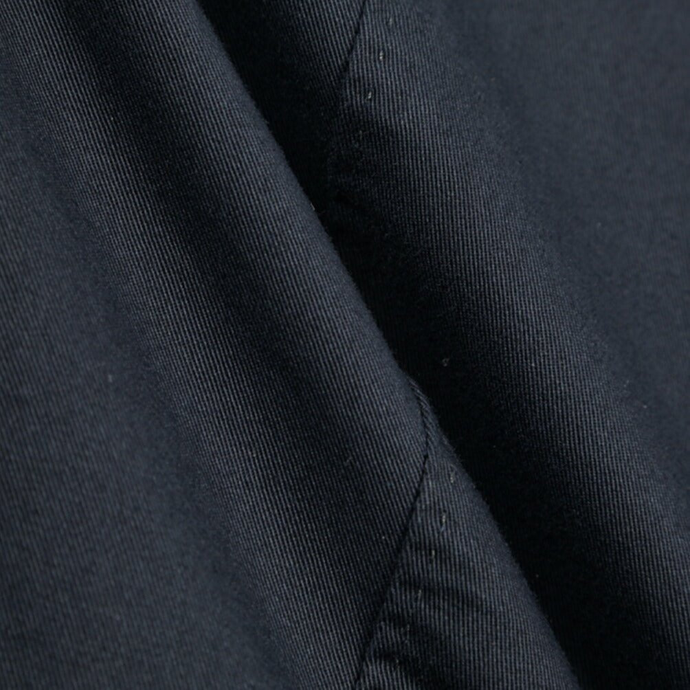 GTA “MAX II” ストレッチコットン ツータックベルトレスパンツ / COMFORT FIT ネイビー 46 | GUARDAROBA MILANO OFFICIAL STORE