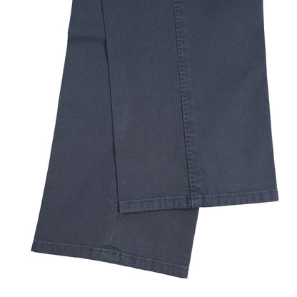 GTA “MAX II” SLIM FIT ストレッチコットン ツータックベルトレスパンツ / SLIM FIT ネイビー 46 | GUARDAROBA MILANO OFFICIAL STORE