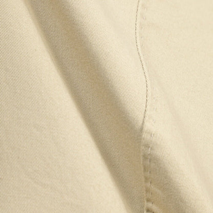 GTA “MAX II” ストレッチコットン ツータックベルトレススラックス / SLIM FIT ベージュ 46 | GUARDAROBA MILANO OFFICIAL STORE