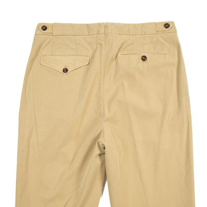 GTA “SERGIO” ストレッチコットン ドローコード付きイージーパンツ / COMFORT FIT ベージュ 44 | GUARDAROBA MILANO OFFICIAL STORE