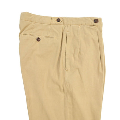 GTA “SERGIO” ストレッチコットン ドローコード付きイージーパンツ / COMFORT FIT ベージュ 44 | GUARDAROBA MILANO OFFICIAL STORE