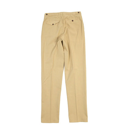 GTA “SERGIO” ストレッチコットン ドローコード付きイージーパンツ / COMFORT FIT ベージュ 44 | GUARDAROBA MILANO OFFICIAL STORE