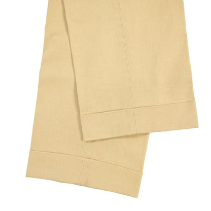 GTA “SERGIO” ストレッチコットン ワンタックチノパンツ / COMFORT FIT ベージュ 48 | GUARDAROBA MILANO OFFICIAL STORE