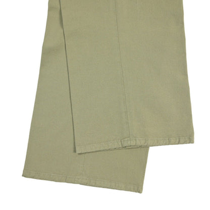 GTA “SERGIO” ストレッチコットン ワンタックチノパンツ / COMFORT FIT カーキグリーン 46 | GUARDAROBA MILANO OFFICIAL STORE
