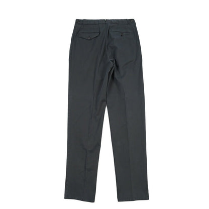 GTA “SERGIO” ストレッチコットン ワンタックイージーパンツ / COMFORT FIT ネイビー 46 | GUARDAROBA MILANO OFFICIAL STORE