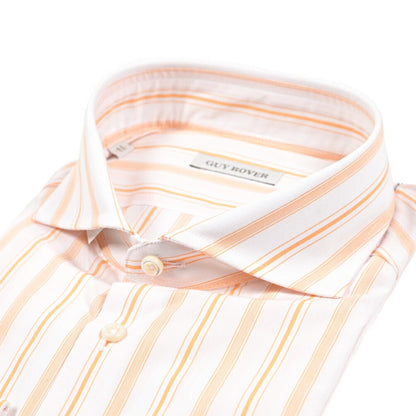 GUY ROVER コットン100% ホリゾンタルカラードレスシャツ｜429595｜GUARDAROBA MILANO OFFICIAL STORE