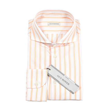 GUY ROVER コットン100% ホリゾンタルカラードレスシャツ｜429595｜GUARDAROBA MILANO OFFICIAL STORE