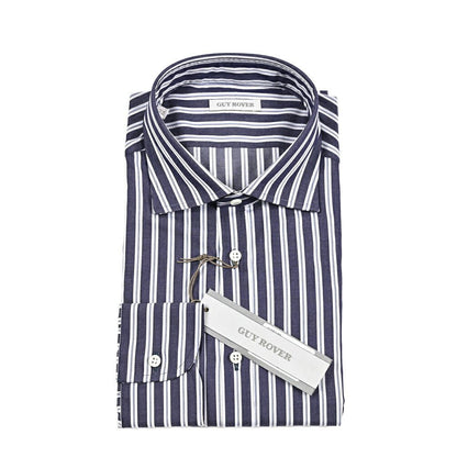 GUY ROVER コットン100% ワイドカラードレスシャツ｜429598｜GUARDAROBA MILANO OFFICIAL STORE