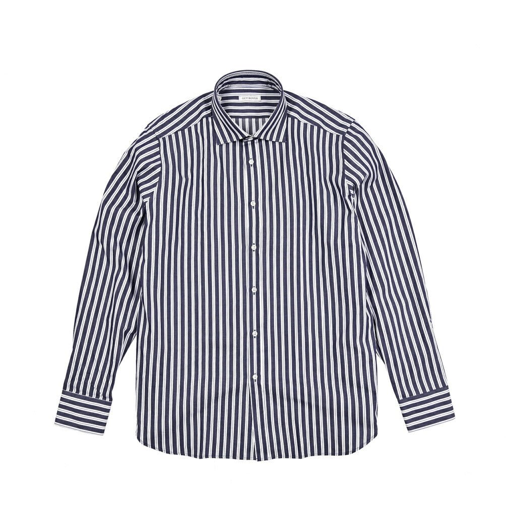 GUY ROVER コットン100% ワイドカラードレスシャツ｜429598｜GUARDAROBA MILANO OFFICIAL STORE