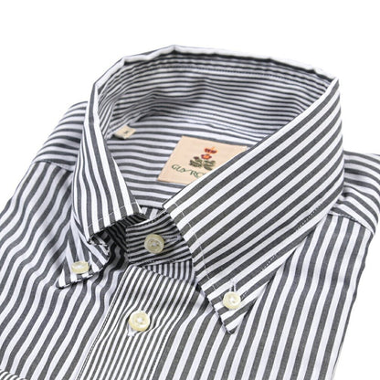 GUY ROVER コットン100% ボタンダウンドレスシャツ グレー M | GUARDAROBA MILANO OFFICIAL STORE