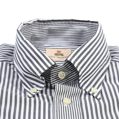 GUY ROVER コットン100% ボタンダウンドレスシャツ グレー M | GUARDAROBA MILANO OFFICIAL STORE