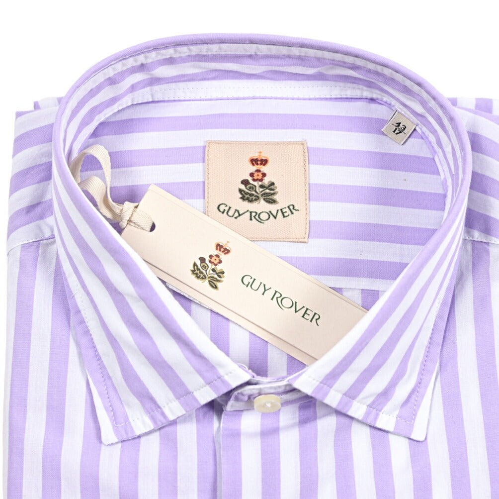 GUY ROVER コットン100% レギュラーカラードレスシャツ｜429602｜GUARDAROBA MILANO OFFICIAL STORE