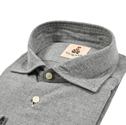 GUY ROVER コットン100% ワイドカラードレスシャツ｜429604｜GUARDAROBA MILANO OFFICIAL STORE