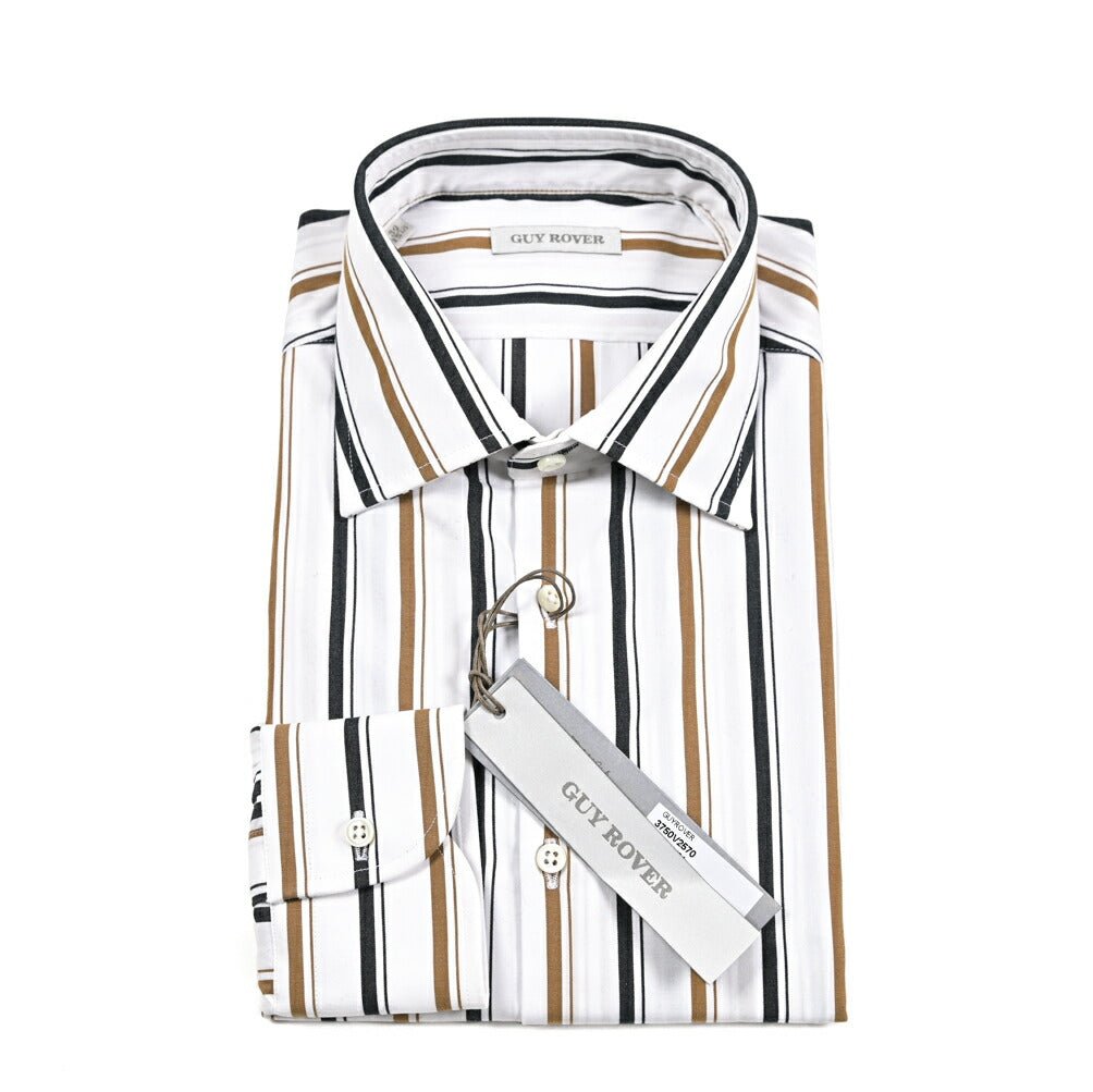 GUY ROVER コットン100% レギュラーカラードレスシャツ｜429605｜GUARDAROBA MILANO OFFICIAL STORE
