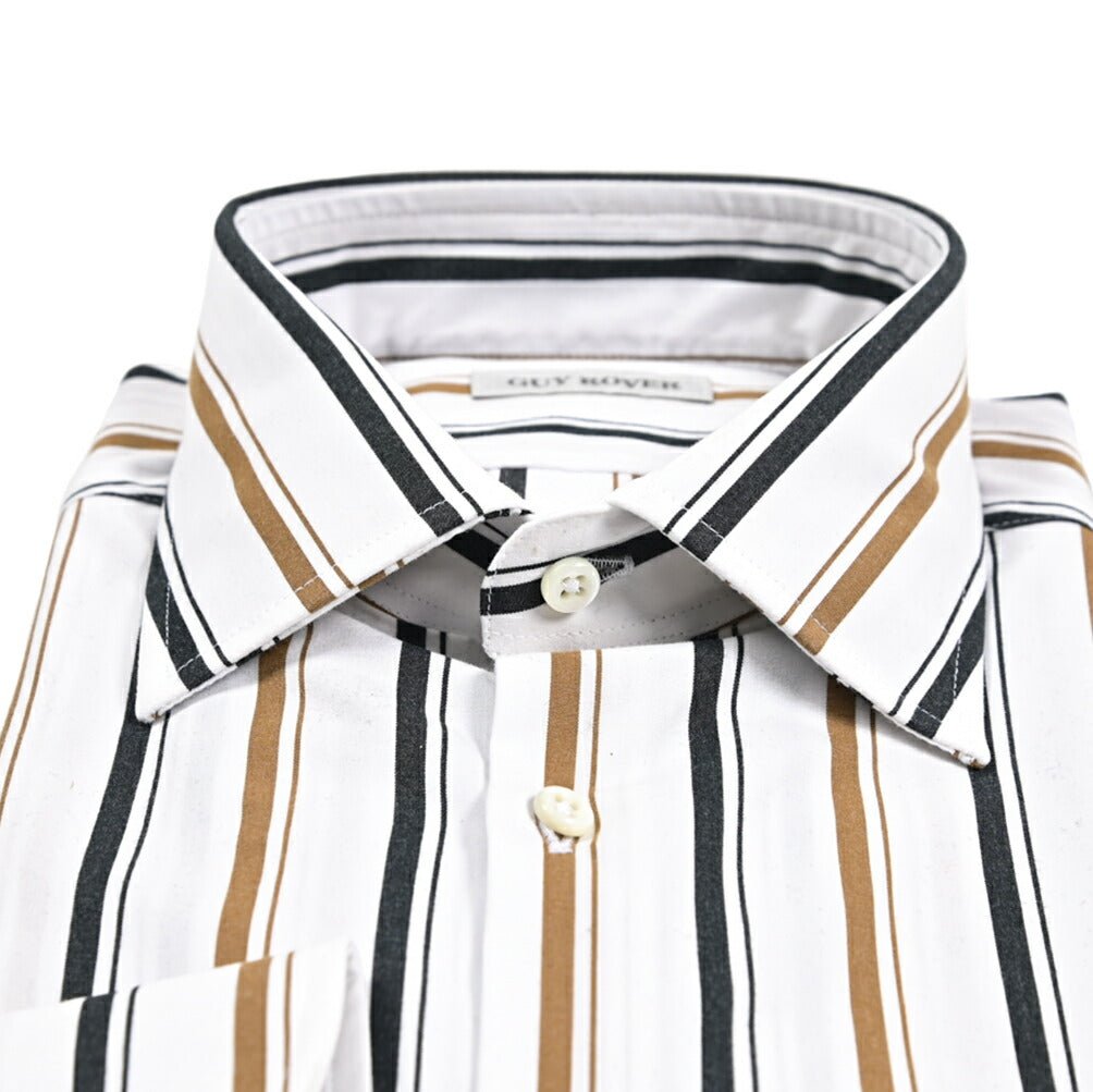 GUY ROVER コットン100% レギュラーカラードレスシャツ｜429605｜GUARDAROBA MILANO OFFICIAL STORE