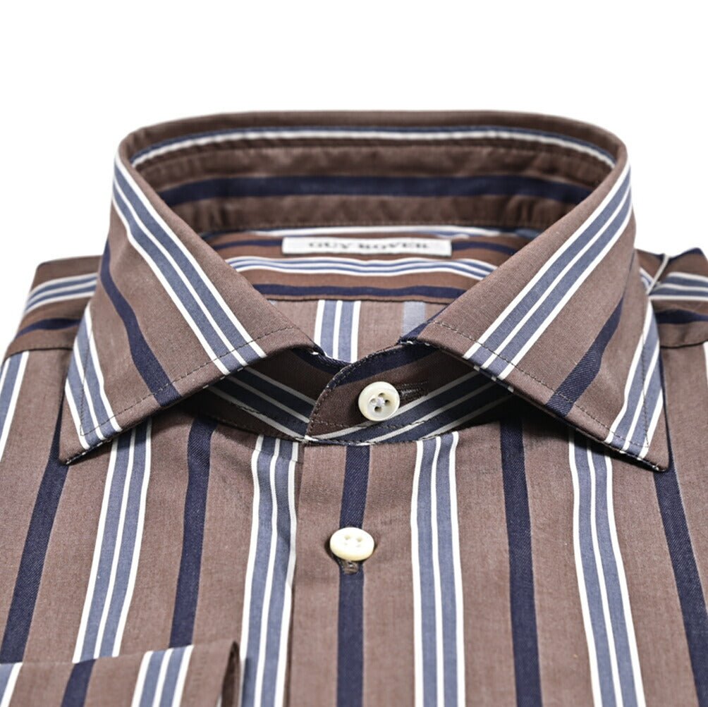 GUY ROVER コットン100% レギュラーカラードレスシャツ｜429607｜GUARDAROBA MILANO OFFICIAL STORE