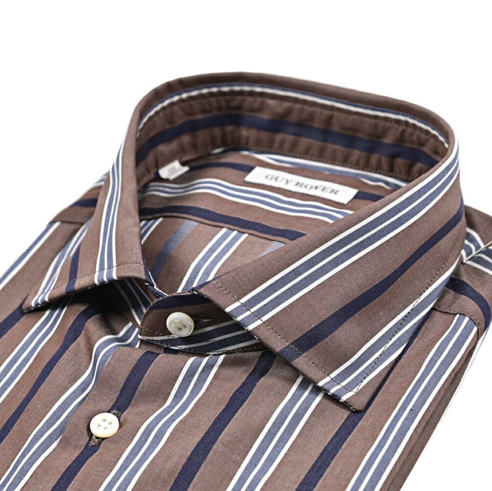 GUY ROVER コットン100% レギュラーカラードレスシャツ｜429607｜GUARDAROBA MILANO OFFICIAL STORE