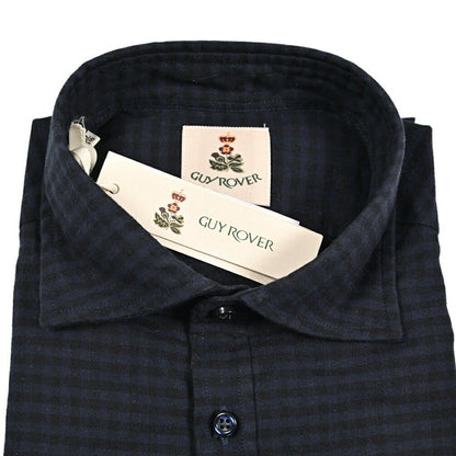 GUY ROVER コットン100% ワイドカラードレスシャツ｜429608｜GUARDAROBA MILANO OFFICIAL STORE
