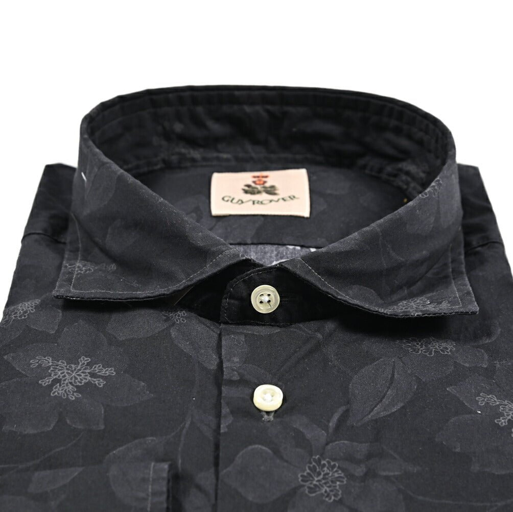 GUY ROVER コットン100% ワイドカラードレスシャツ｜429609｜GUARDAROBA MILANO OFFICIAL STORE