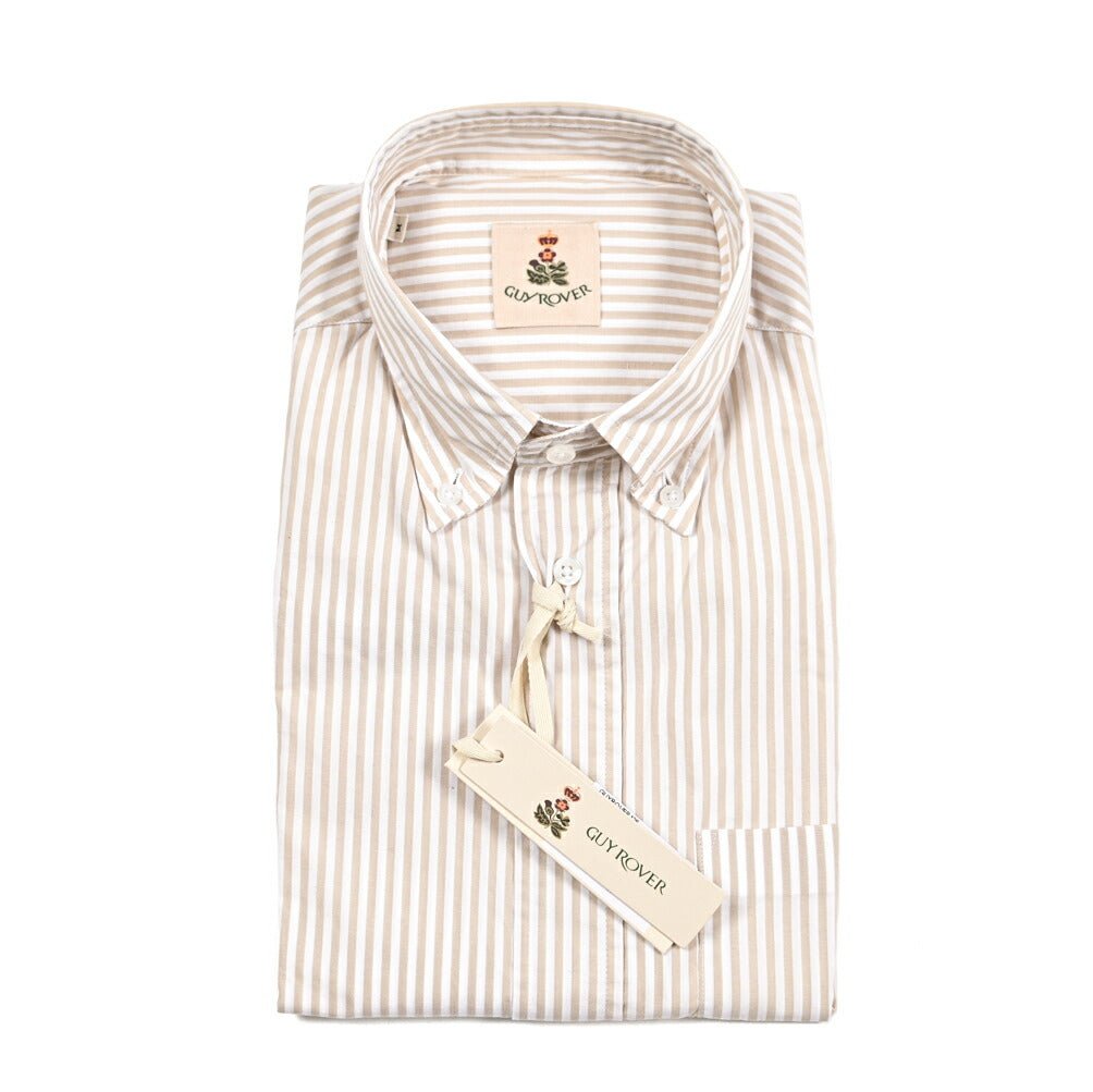 GUY ROVER コットン100% 半袖ボタンダウンシャツ｜429618｜GUARDAROBA MILANO OFFICIAL STORE