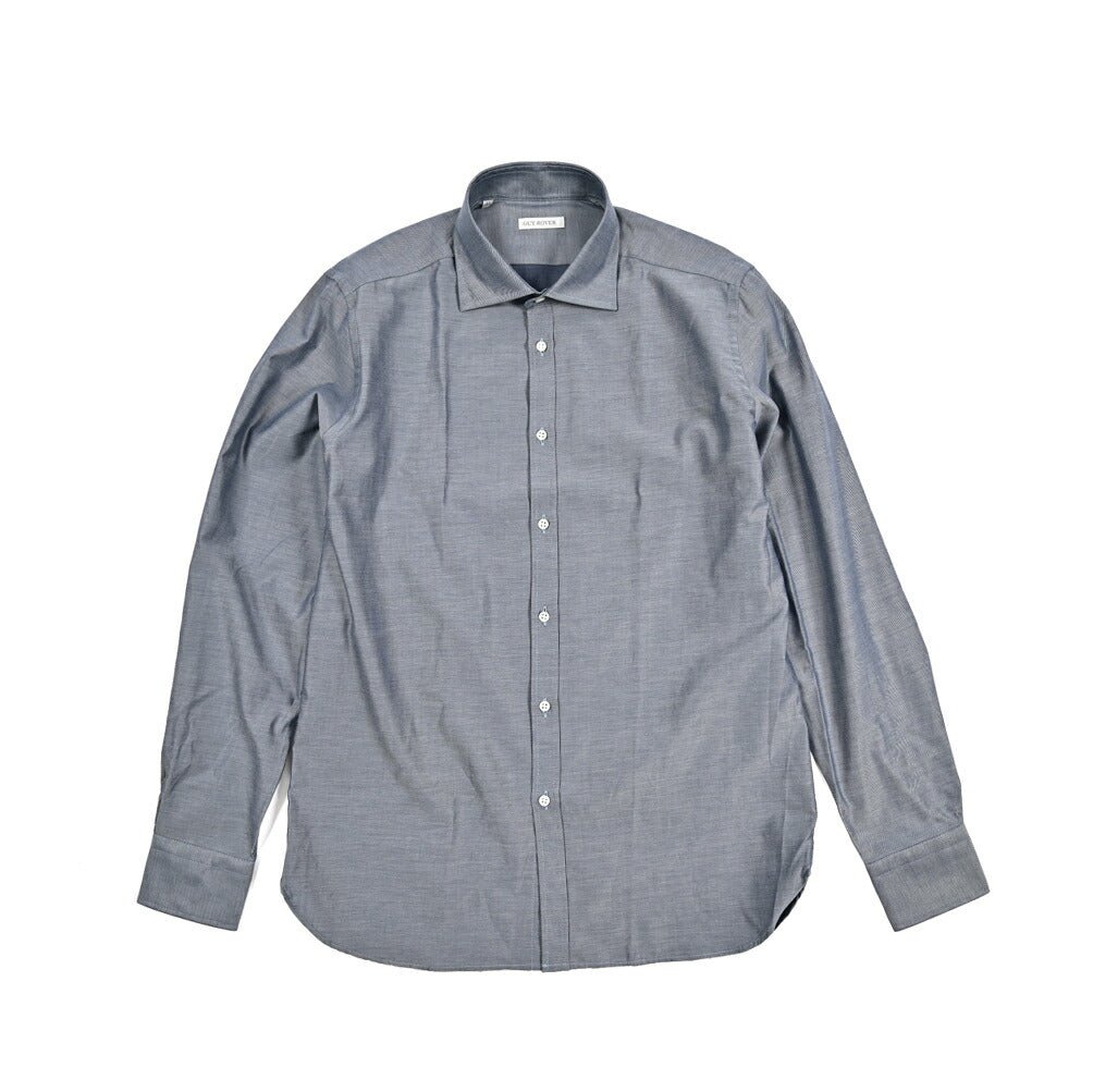GUY ROVER コットン100% ワイドカラードレスシャツ｜429621｜GUARDAROBA MILANO OFFICIAL STORE