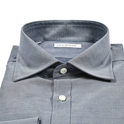 GUY ROVER コットン100% ワイドカラードレスシャツ｜429621｜GUARDAROBA MILANO OFFICIAL STORE