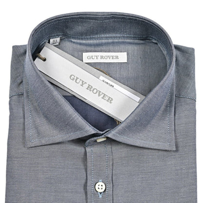 GUY ROVER コットン100% ワイドカラードレスシャツ｜429621｜GUARDAROBA MILANO OFFICIAL STORE