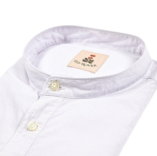 GUY ROVER コットン100% バンドカラーシャツ｜429623｜GUARDAROBA MILANO OFFICIAL STORE