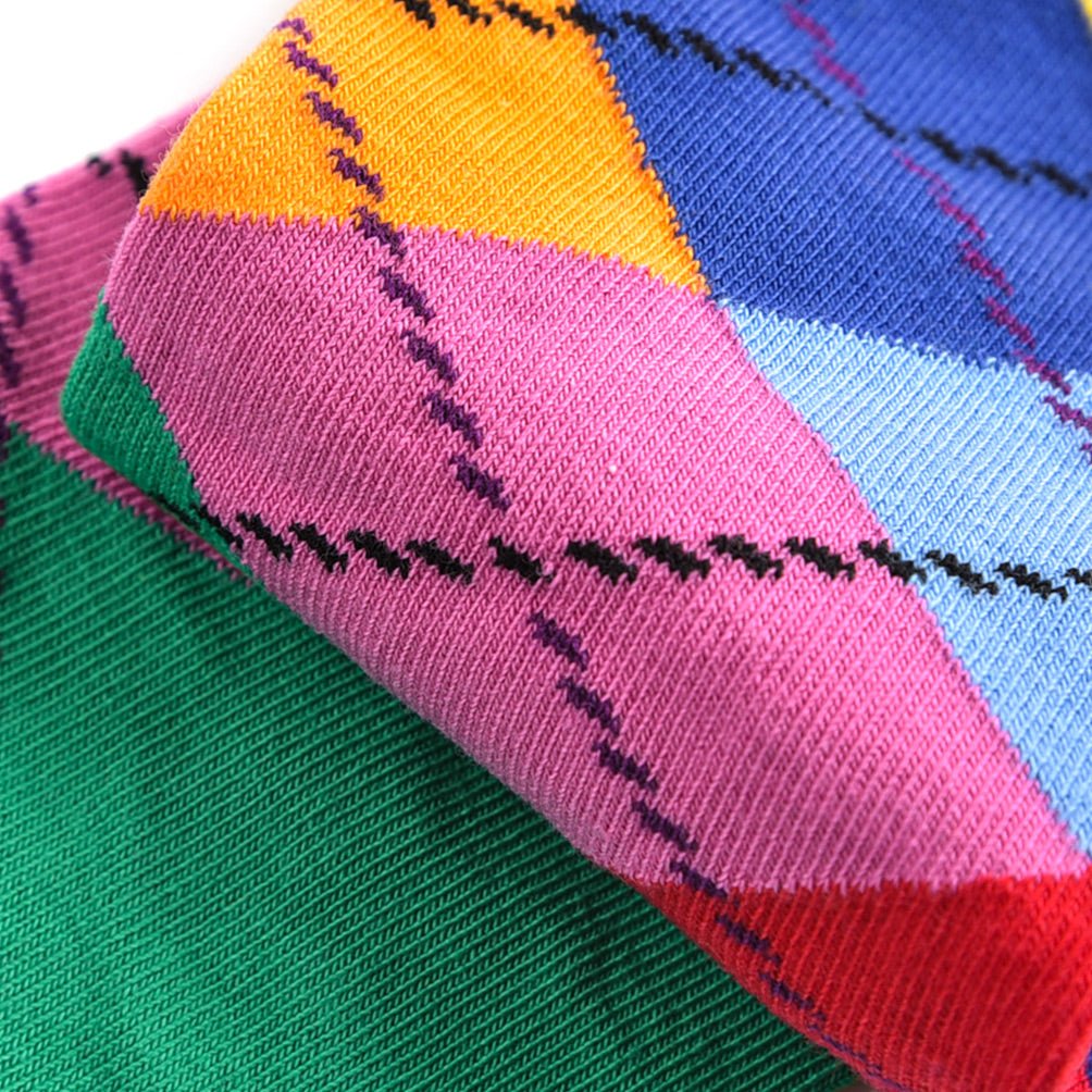 Happy Socks 水玉/チェック 二枚組ソックス(靴下)｜369314｜GUARDAROBA MILANO OFFICIAL STORE