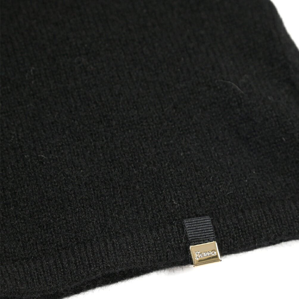 HERNO ヘルノ / カシミヤ100% 半袖ニットボートネックTシャツ
