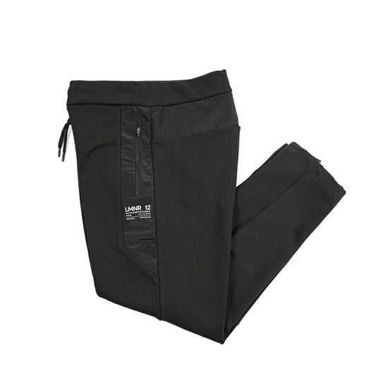 HERNO “Laminar” コットン100% 異素材コンビイージーパンツ ブラック 50 | GUARDAROBA MILANO OFFICIAL STORE