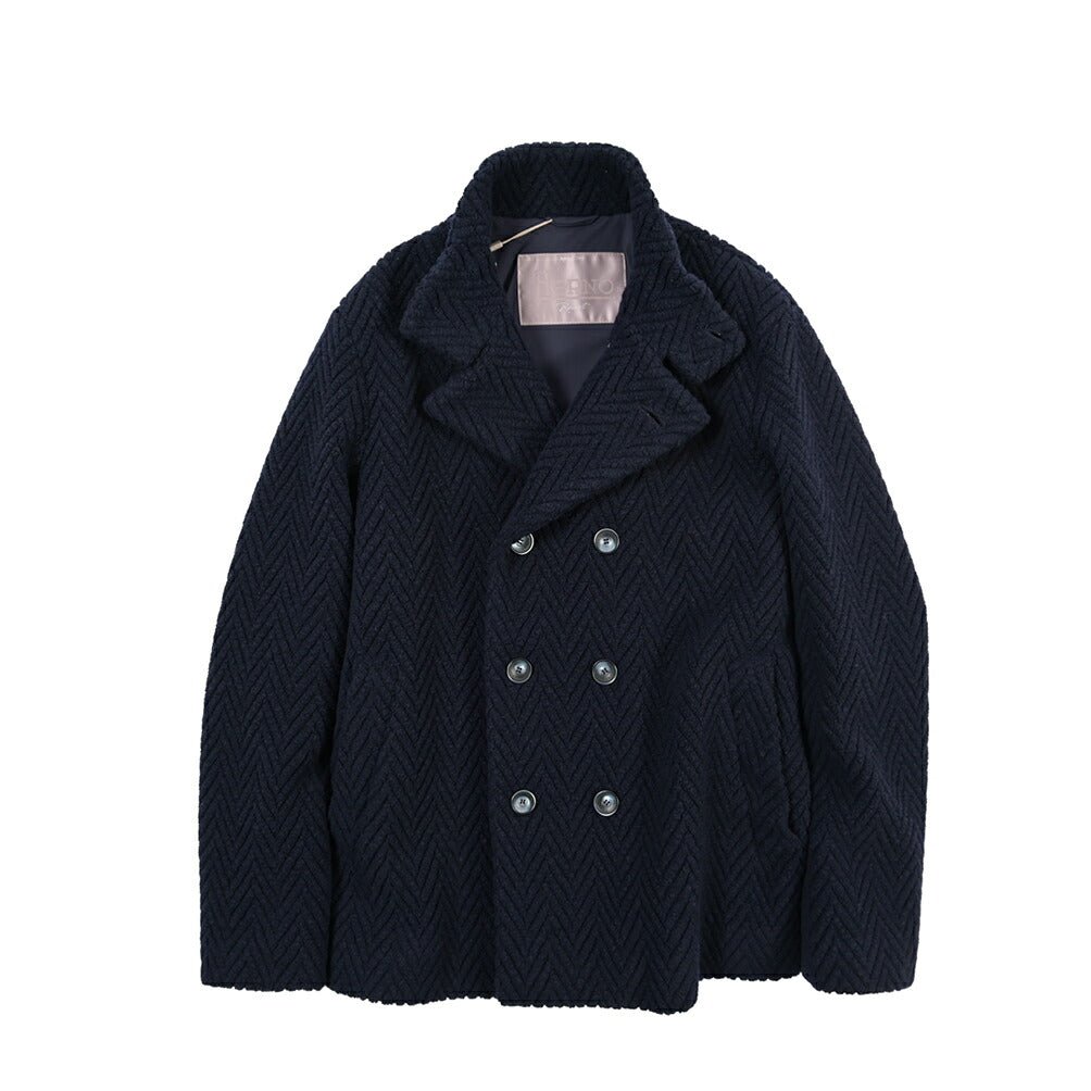 HERNO ヘルノ / Resort スタンドカラーダブルブレストコート / メンズ