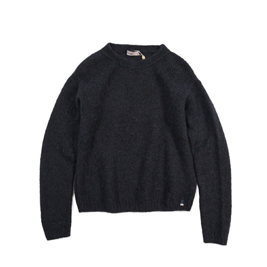 HERNO “RESORT” ポリアミド混アルパカ クルーネックニットセーター / レディース ネイビー 42 | GUARDAROBA MILANO OFFICIAL STORE