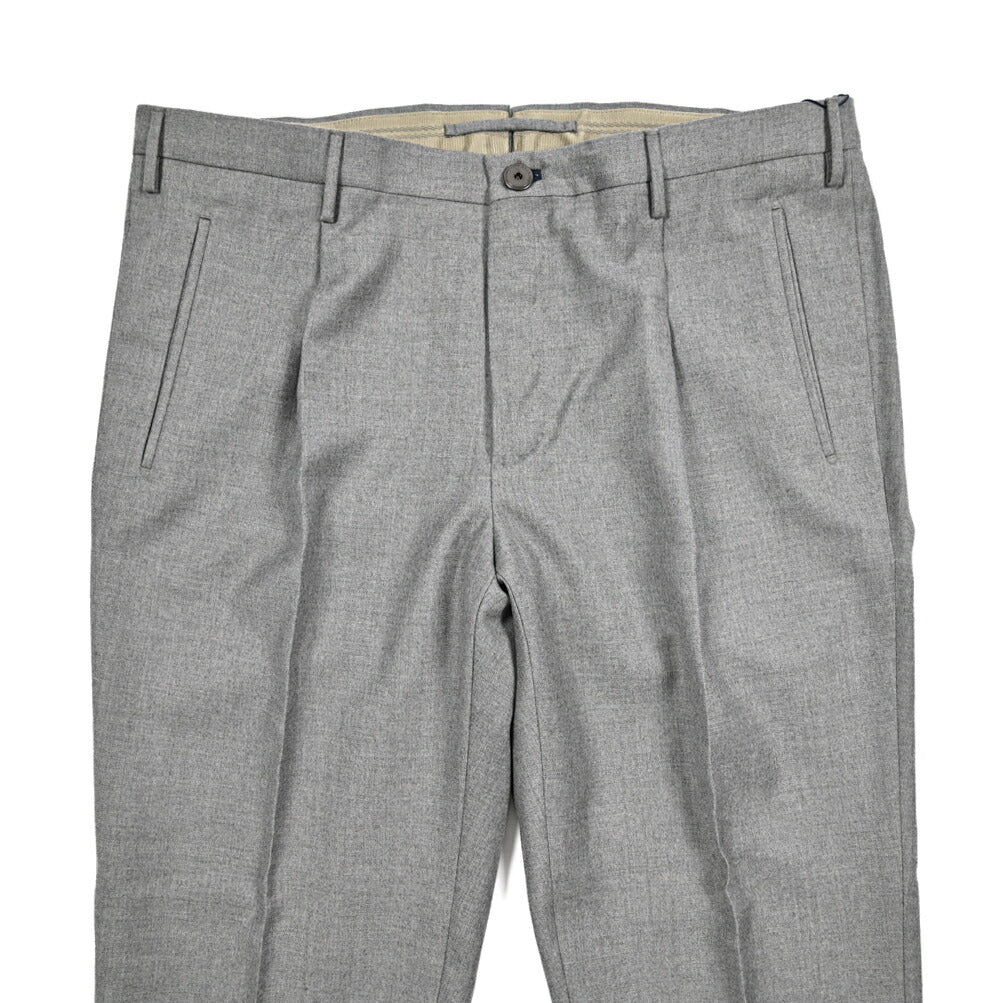 INCOTEX SUPER 100's ヴァージンウール100% ワンタックテーパードパンツ｜426155｜GUARDAROBA MILANO OFFICIAL STORE