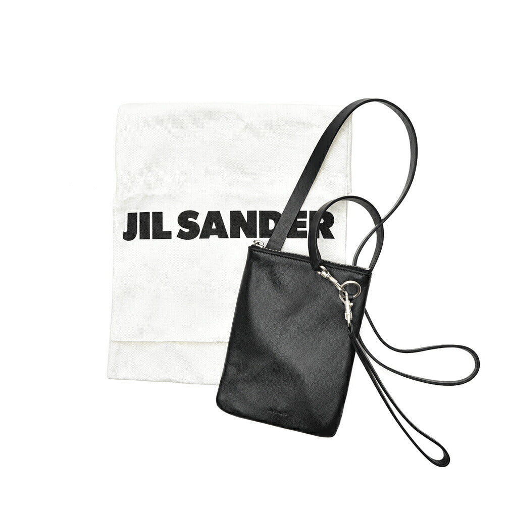 JIL SANDER カーフレザー100% 2way ショルダーバッグ(ミニポシェット)