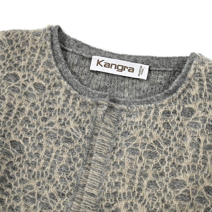 《キッズ》 Kangra メリノウール100% レース刺繍ニットカーディガン｜GUARDAROBA MILANO OFFICIAL STORE