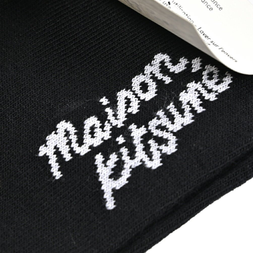 MAISON KITSUNE ワンポイント刺繍ソックス 靴下(アンクル丈) / ユニ